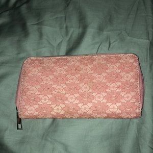 Pink wallet